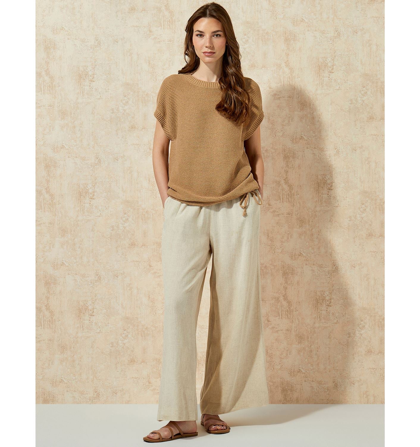 Linen Blend Pant