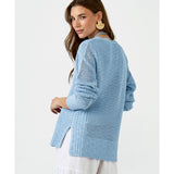 Knit Mesh Cardigan