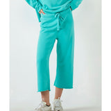 Cotton French Fleece Capri