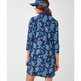 Blue Paisley Dress