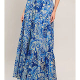 Maria Woven Maxi Skirt