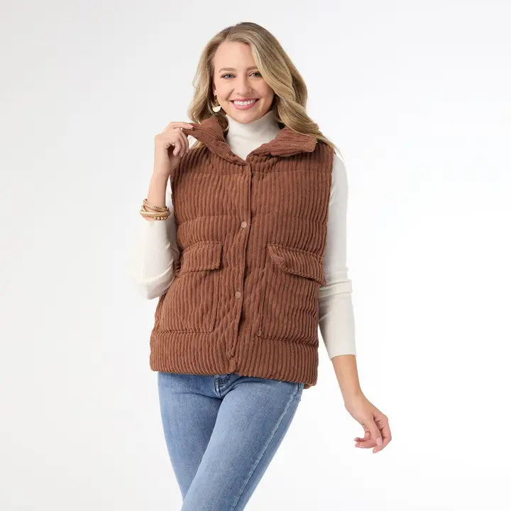 Nicky Corduroy Vest