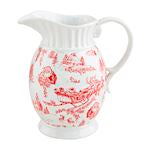 Toile Ceramic Pitcher