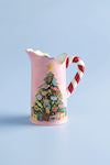 Christmas Tree Candy Handle Pitcher