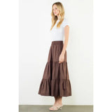 Long Tiered Skirt