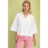 Charlotte Ruffled Neck Blouse