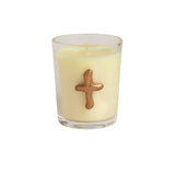 Cross/Heart Votive Candle