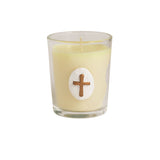Cross/Heart Votive Candle