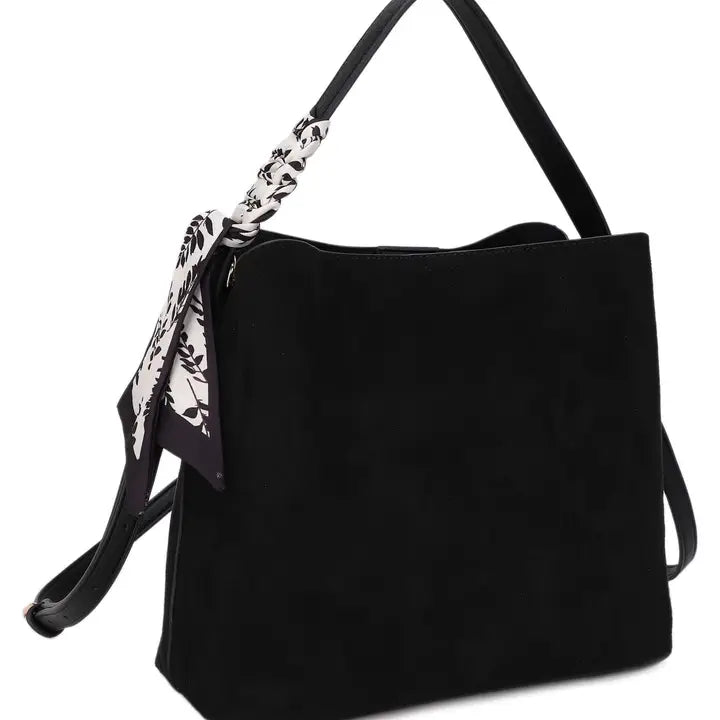 Nora Shoulder Bag with Scarf