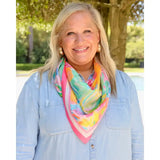 Wendy Watercolor Print Scarf