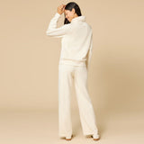 DreamTech Cowl Neck W/ Pleated Pant Set