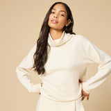 DreamTech Cowl Neck W/ Pleated Pant Set