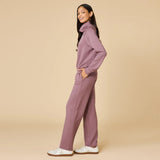 DreamTech Cowl Neck W/ Pleated Pant Set