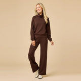 DreamTech Cowl Neck w/ Pleated Pant
