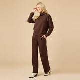 DreamTech Cowl Neck w/ Pleated Pant