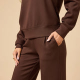 DreamTech Cowl Neck w/ Pleated Pant