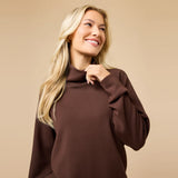 DreamTech Cowl Neck w/ Pleated Pant