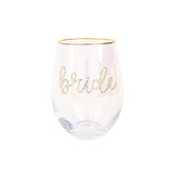 Bride Stemless Wine Glass