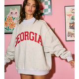 Georgia/ UGA Reversible Mockneck Sweatshirt