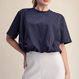 Lisa Bubble Hem Tee