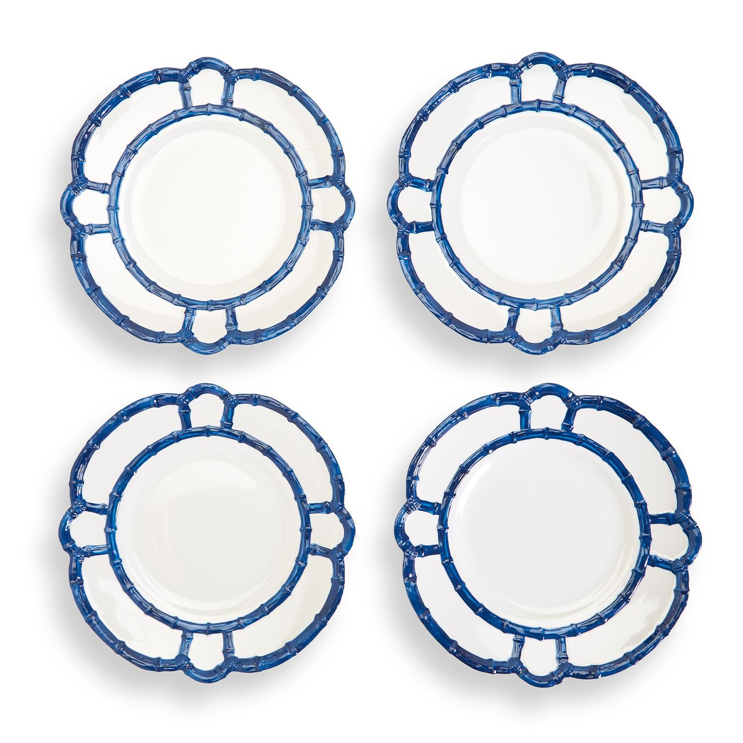 Bamboo Set of 4 Dinner Plate