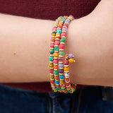 Kantha Milieu Wrap Bracelet