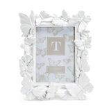 White Butterfly Photo Frame