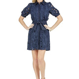 Margaret Lace Shirt Dress