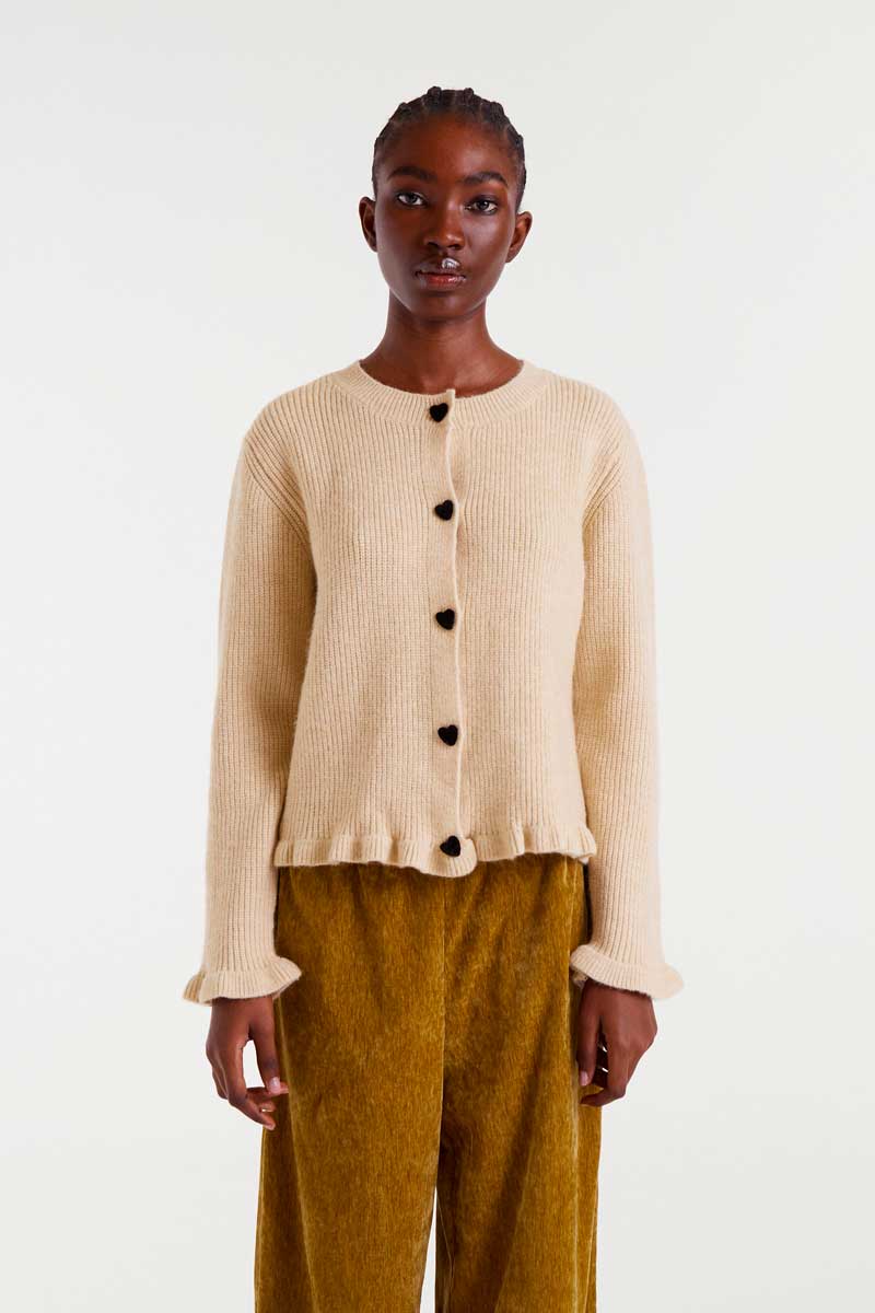 Ruby Ruffle Knit