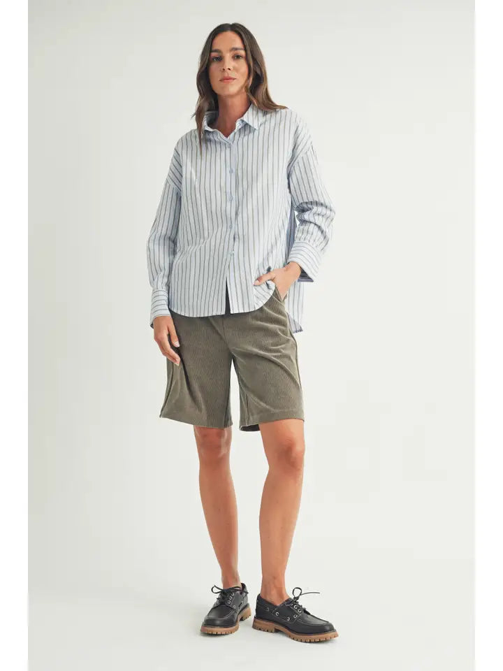 Mave Button Down Top