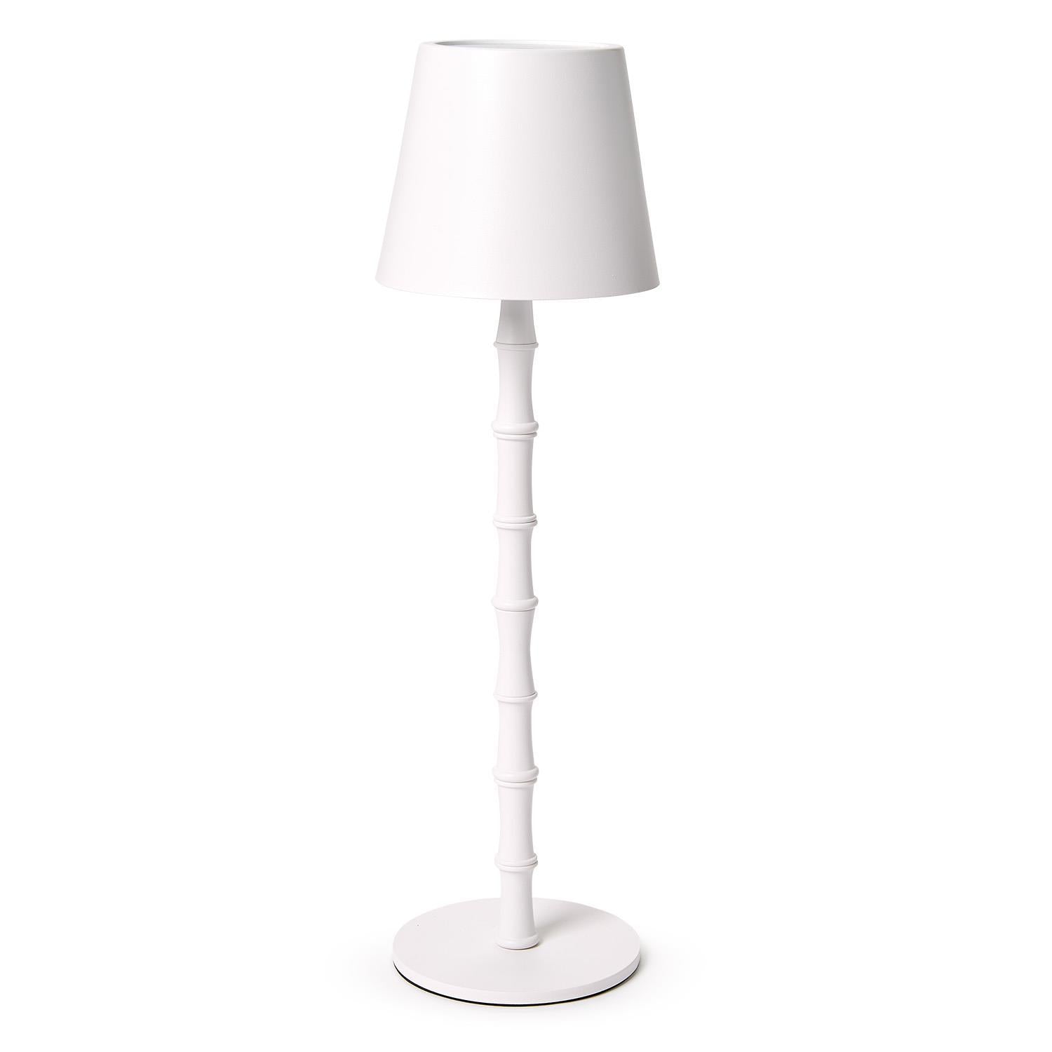 LED Bamboo Table Lamp