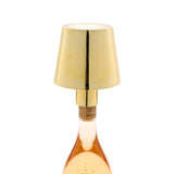 Gold LED Touchable Bottle Lampshade