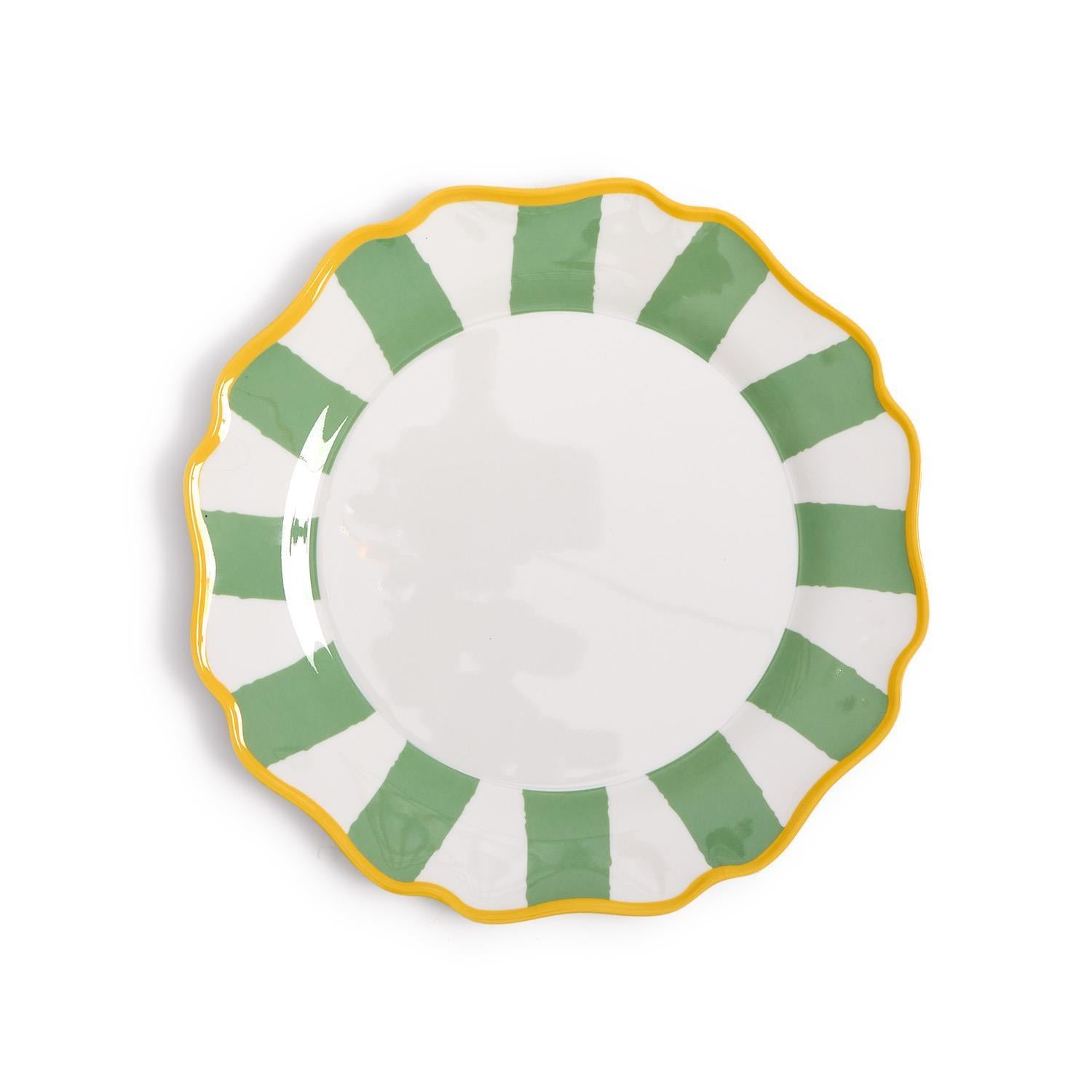 Striped Dinner Plates