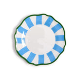 Striped Salad Plate