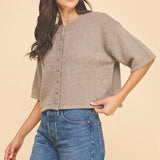 Cally Short Sleeve Sweater