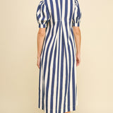 Berry Stripe Dress