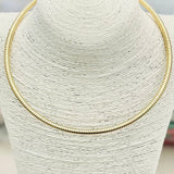 Simple Serpentine Collar Necklace