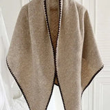 Triangle Blanket Stitch Scarf