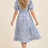 Ellie Tiered Midi Dress