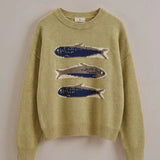 Neman Drop Shoulder Sweater