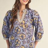 Nina V Neck Blouse