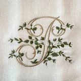 Monogram Tea Towel