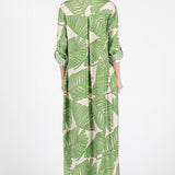 Palm Print Dress