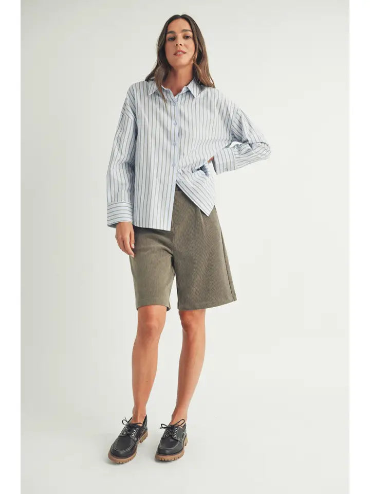 Mave Button Down Top