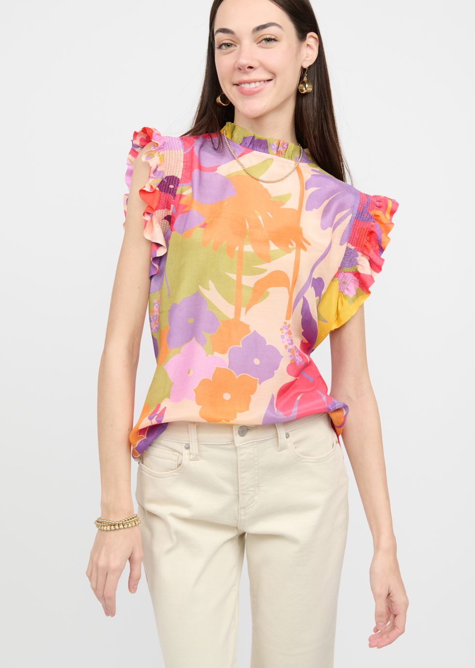 Bess Floral Blouse