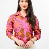 Mod Daisy Camp Shirt