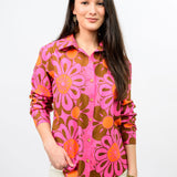 Mod Daisy Camp Shirt