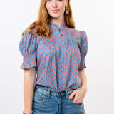 Stacy Button Blouse