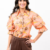 Leah Collared Blouse