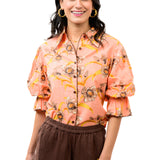 Leah Collared Blouse